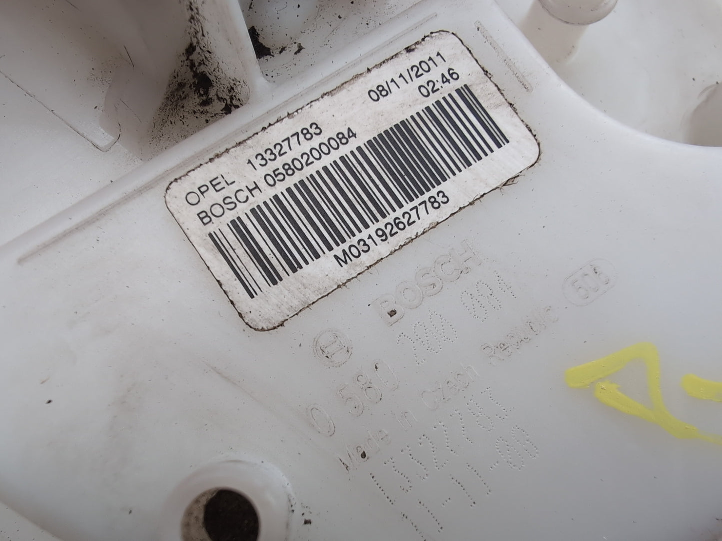 Vauxhall Corsa Se 1.2l Petrol In Tank Fuel Pump 13327783 2006-2014 - photo 4