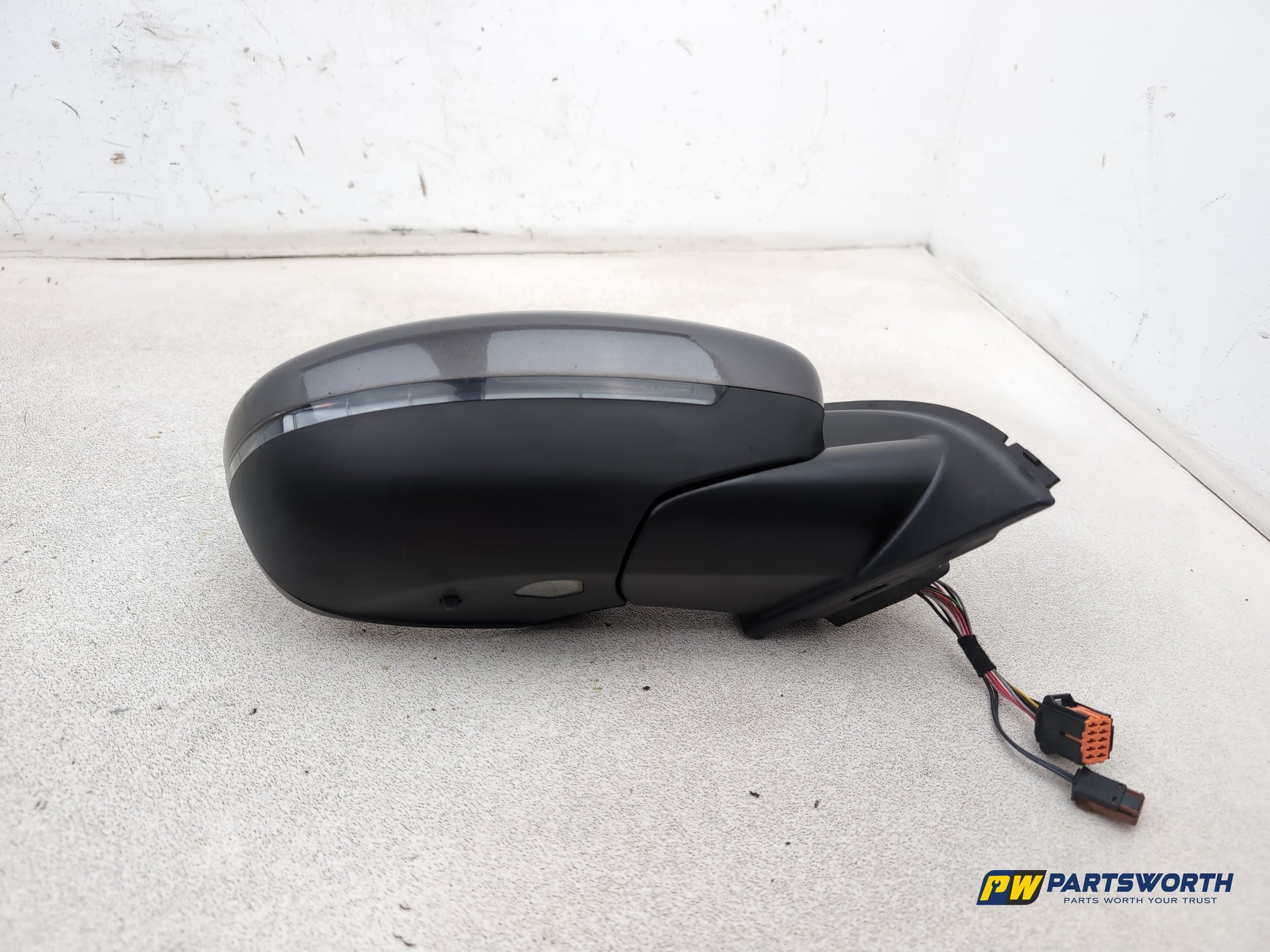 Peugeot 308 Allure Blue Power Folding Door Mirror Rh Driver Telluric Brown Kksd - photo 4