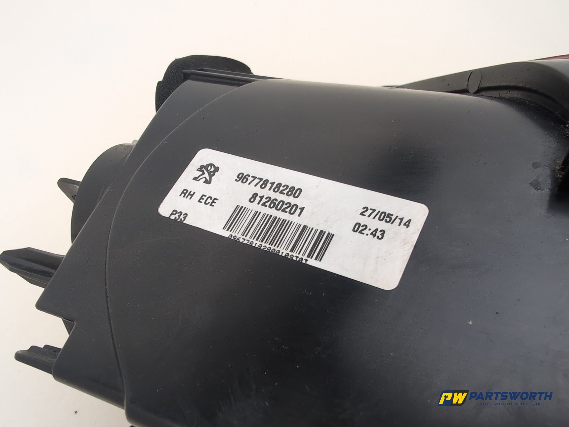 Lamp Assembly Rear Inner RH 4