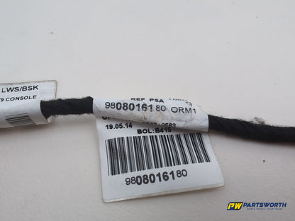 Peugeot 308 Allure Blue Hdi Console Wiring Harness 9808016180 2013-2021 - photo 4