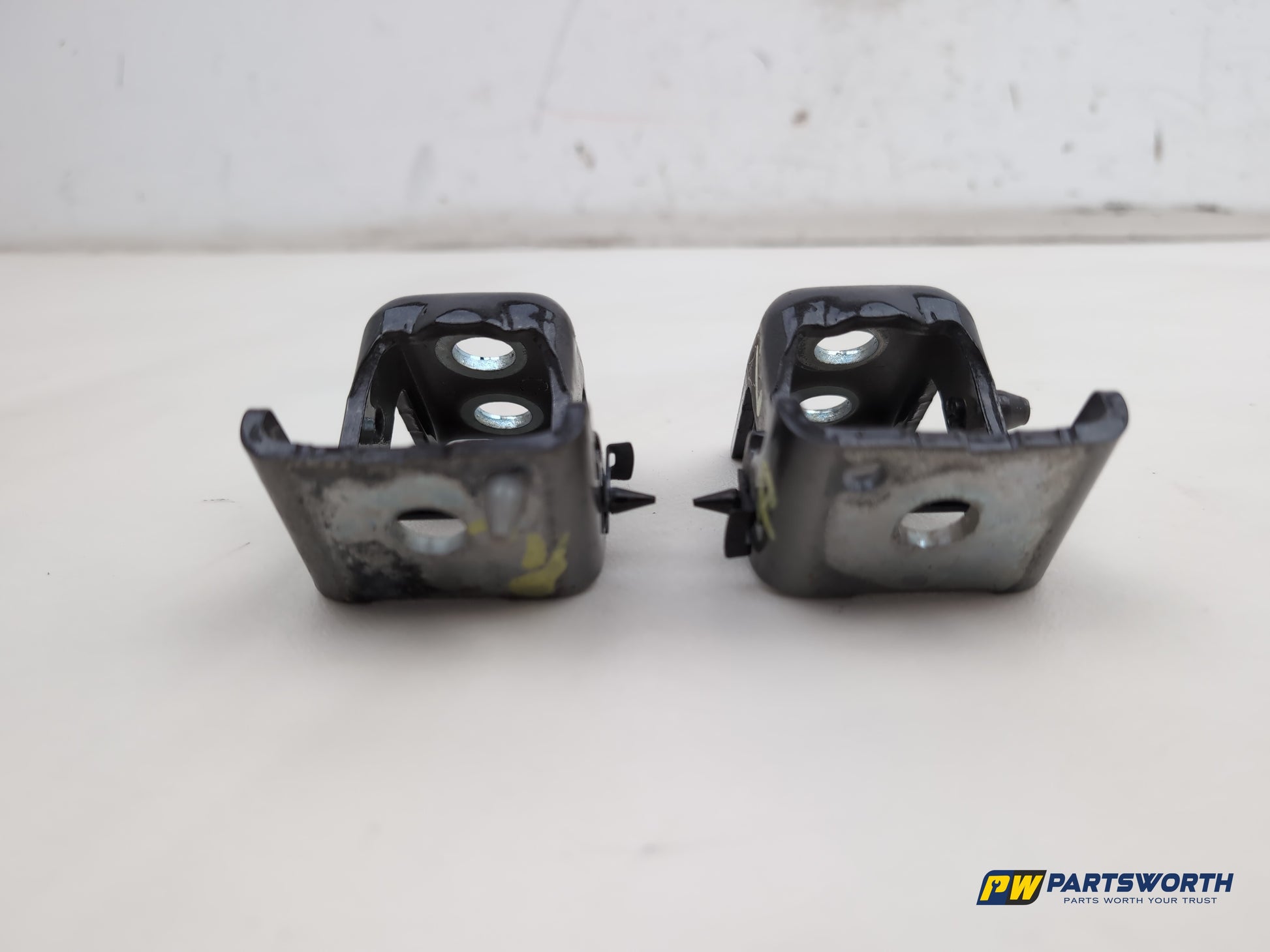 Peugeot 308 Allure Blue Hdi Passenger Side Lh Rear Door Hinge Pair 2013-2021 - photo 4