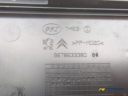 Peugeot 308 Allure Blue Hdi Fuse Box Cover 9678633380 2013-2021 - photo 10