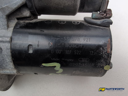 Vauxhall Corsa Se 1.2l Petrol Starter Motor 55578921 2006-2014 - photo 4