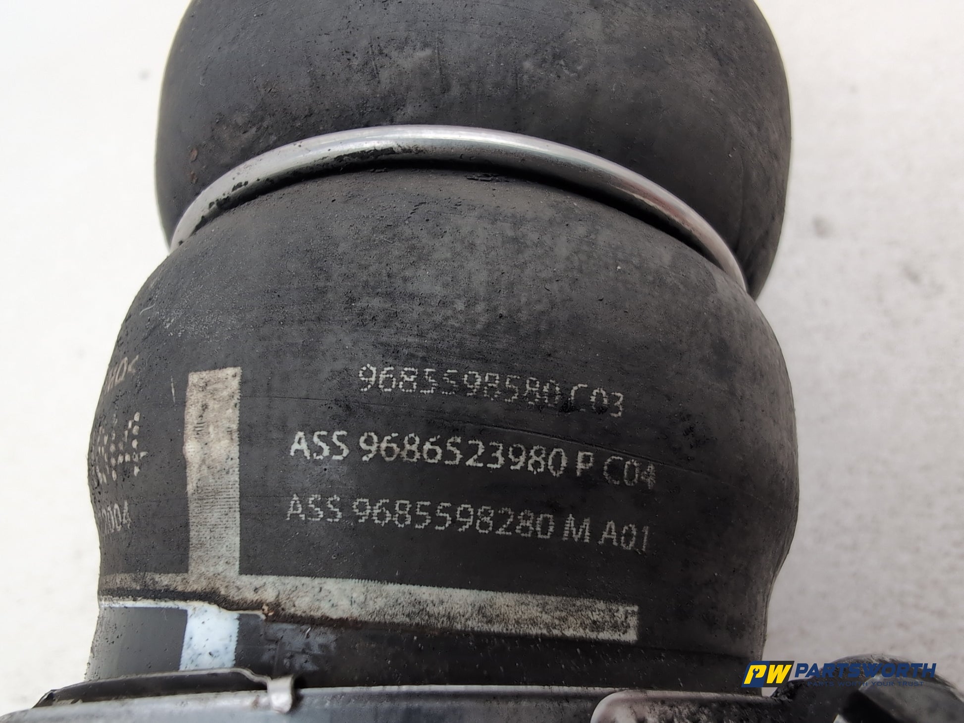 Peugeot 308 Allure Blue Hdi 16.L Diesel Intercooler Hose Pipe 9686523980 - photo 10