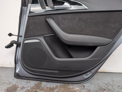 Audi A6 S Line Black Ed Tdi Saloon Doore Rear Rh Driver Side Grey Lx7p 2011-2018 - photo 6
