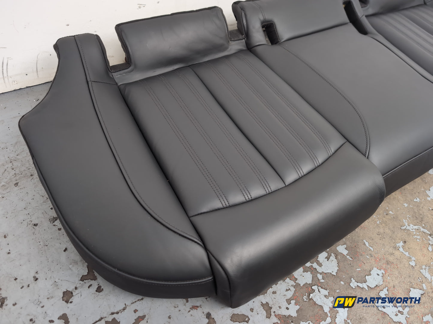 Audi A6 S Line Black Ed Tdi Quat Sa Rear Bench Seat Black Leather - photo 4