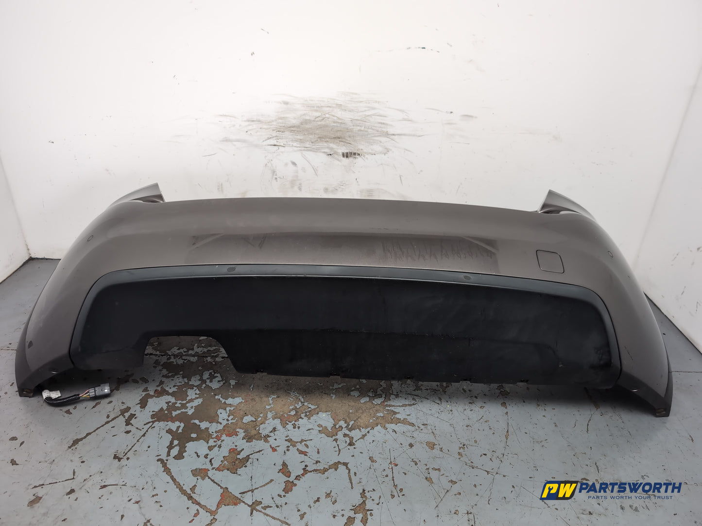 Peugeot 308 Allure Blue Hdi Rear Bumper Telluric Brown Kksd 2013-2017 - photo 4