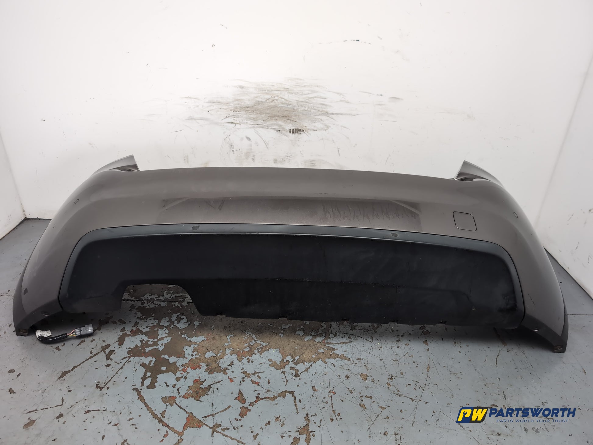 Peugeot 308 Allure Blue Hdi Rear Bumper Telluric Brown Kksd 2013-2017 - photo 4