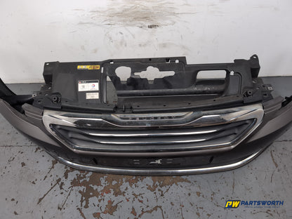 Peugeot 308 Allure Blue Hdi Front Bumper Telluric Brown Kksd 2013-2017 - photo 4