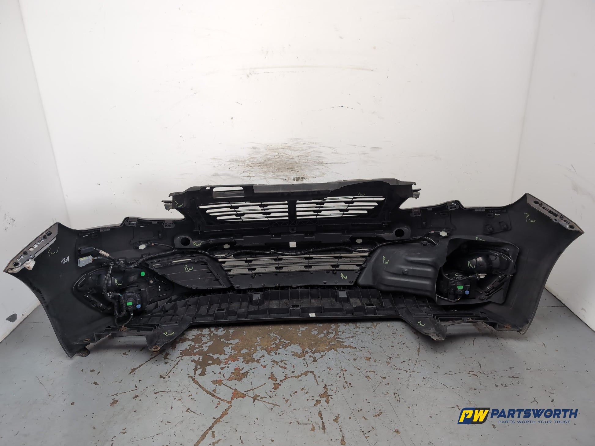 Peugeot 308 Allure Blue Hdi Front Bumper Telluric Brown Kksd 2013-2017 - photo 10