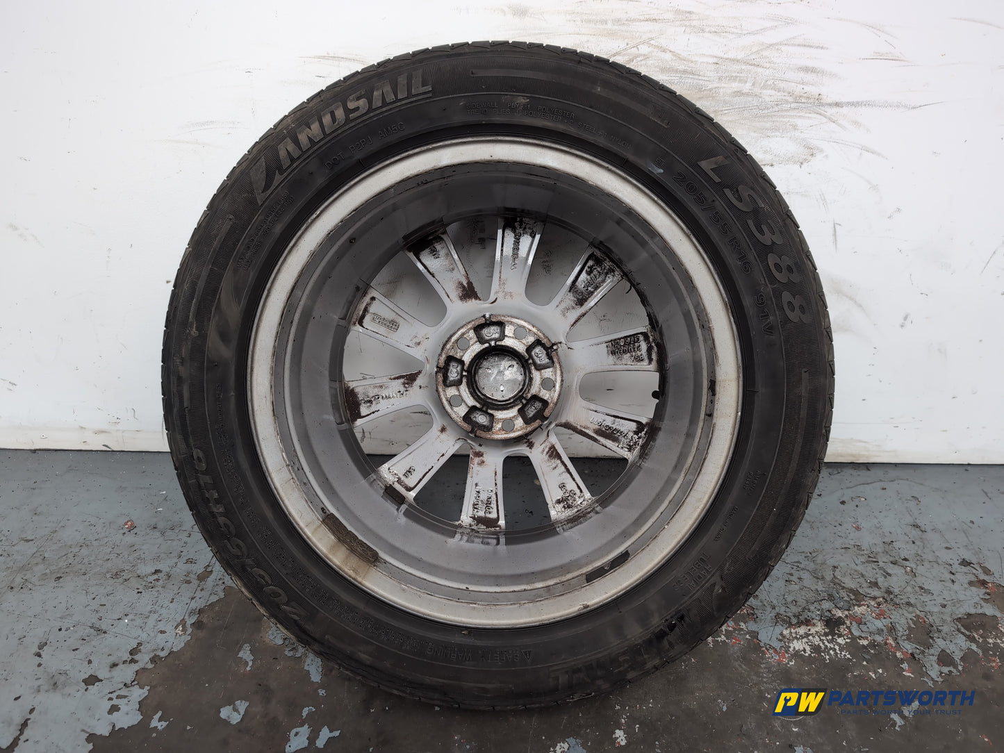 Peugeot 308 Allure Blue Hdi Alloy Wheel With Tyre 205/55 R16 9677989677 - photo 10
