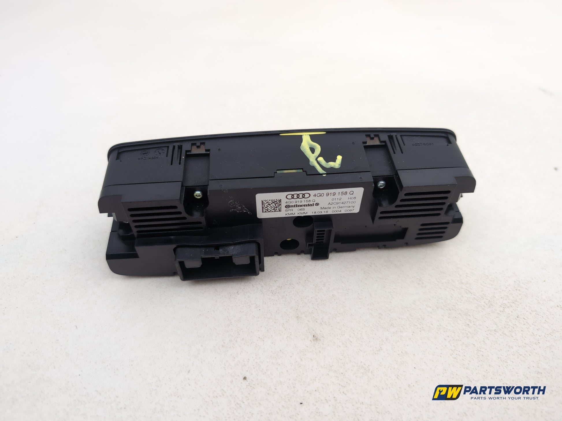 Audi A6 S Line Black Ed Tdi Heater Control Assembly Rear 4g0919158q 2011-2018 - photo 10