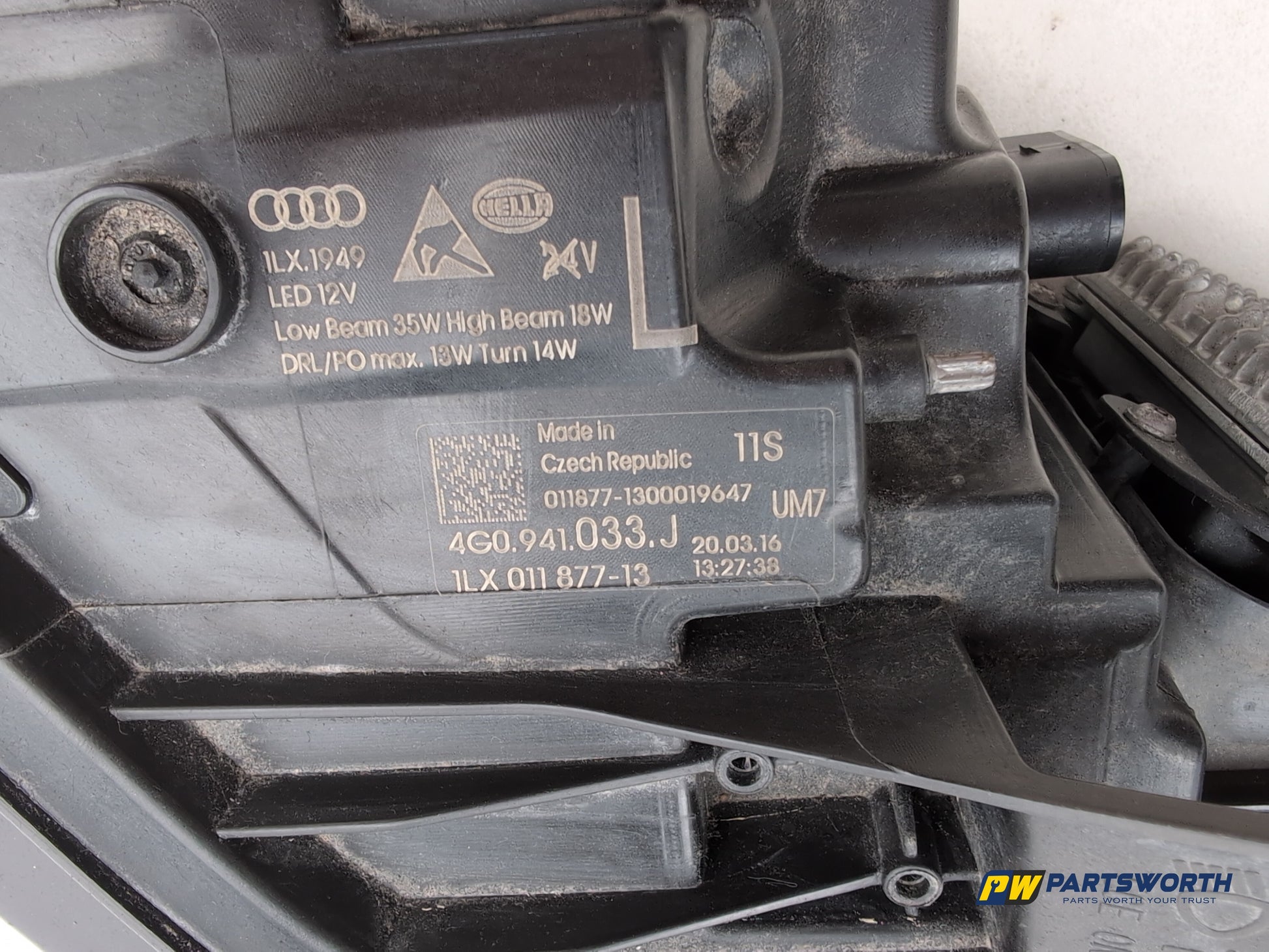 Headlamp LH 4