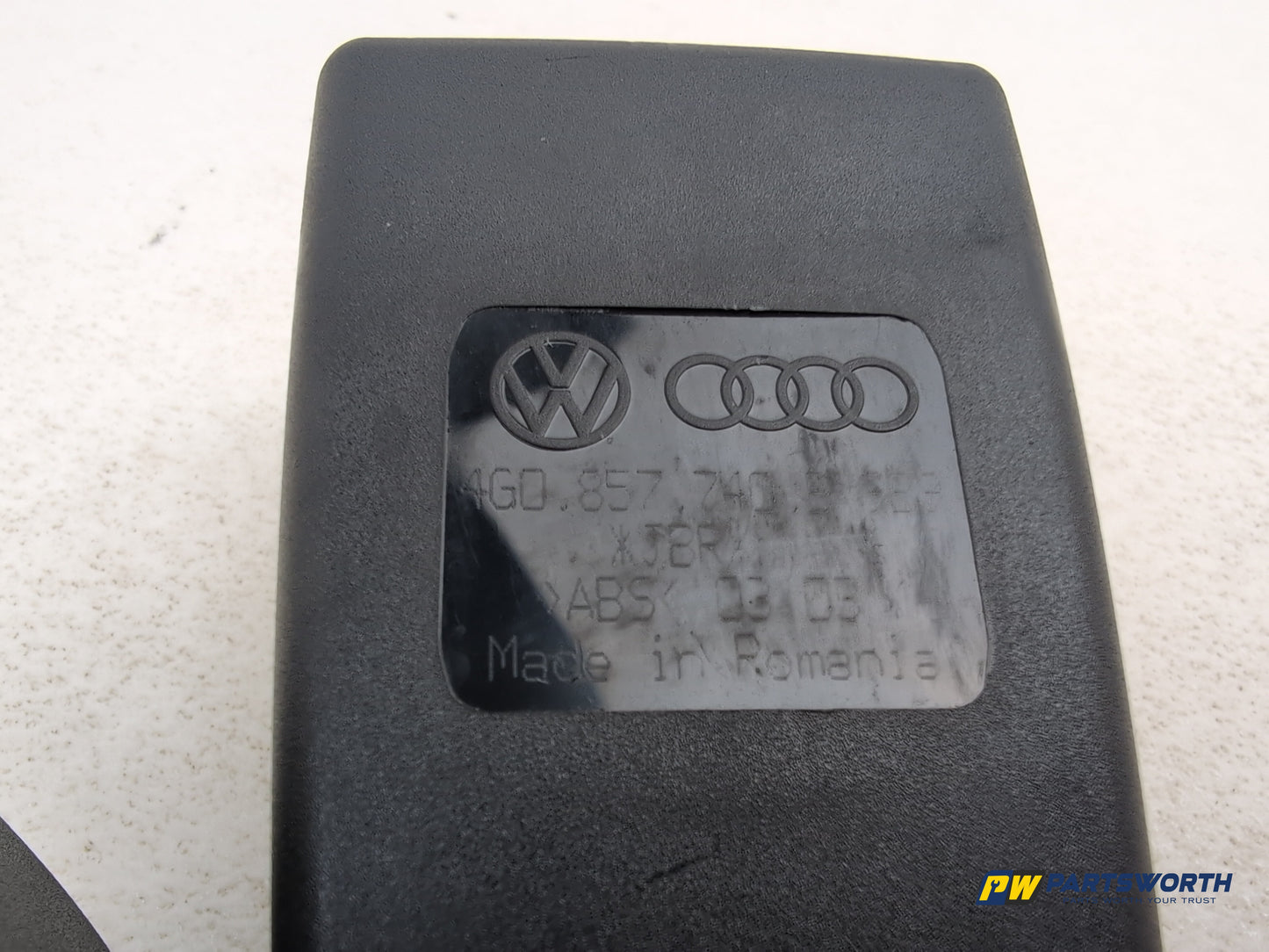 Audi A6 S Line Black Ed Tdi Seat Belt Buckle Rear Right Driver Side 4g0857740b - photo 4