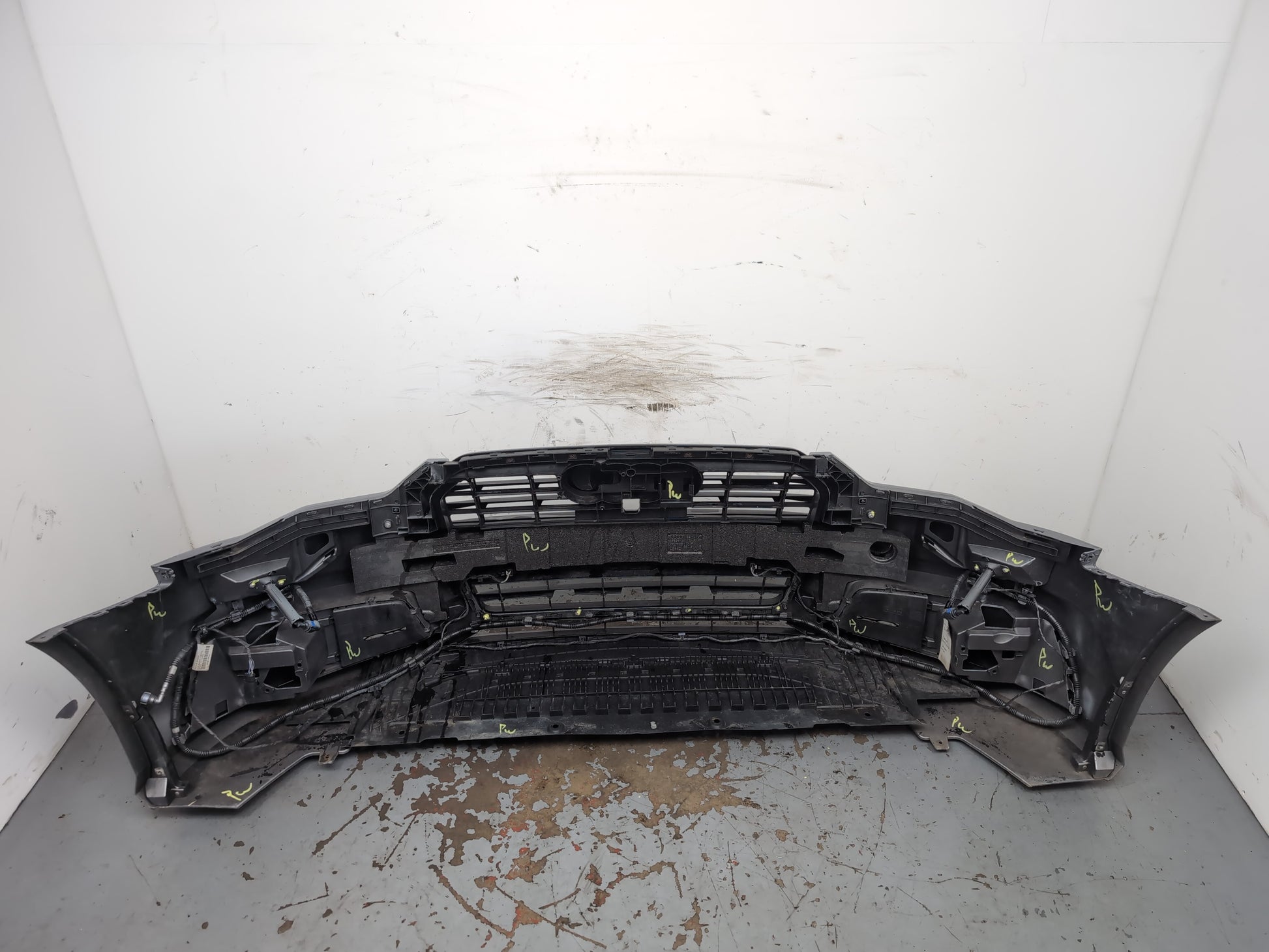 Audi A6 S Line Black Ed Tdi Saloon Complete Front Bumper Grey Lx7p 2014-2018 - photo 4