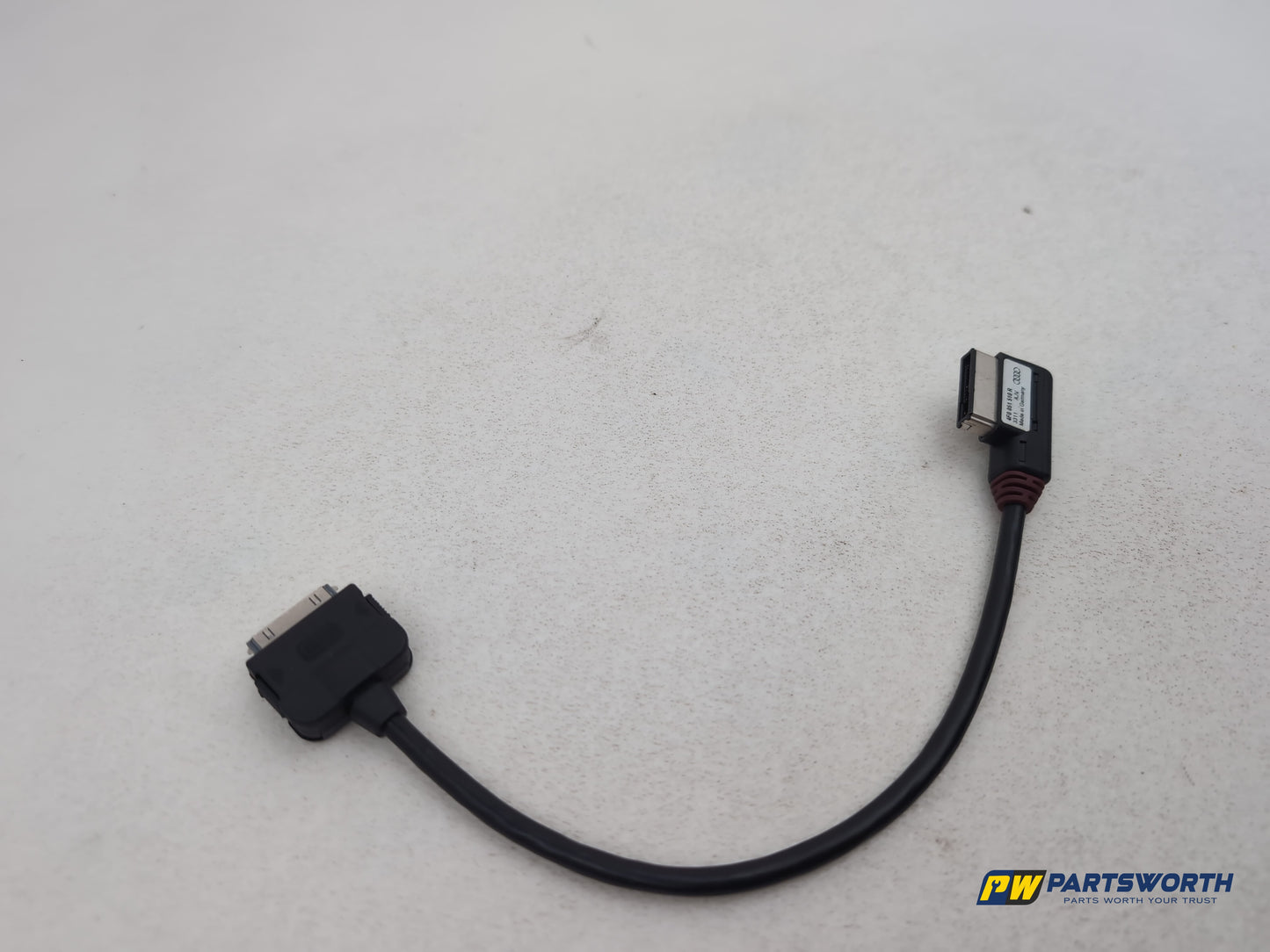 Audi A6 S Line Black Ed Tdi Quat Ipod Iphone Audio Connection Cable 4f0051510r - photo 4
