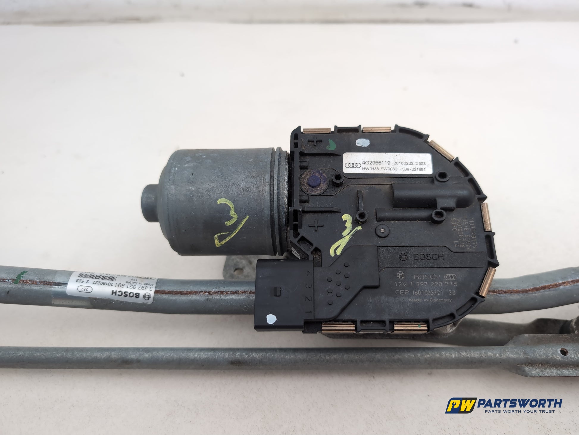 Audi A6 S Line Front Wiper Motor And Linkage 4g2955023c 2011-2018 - photo 10