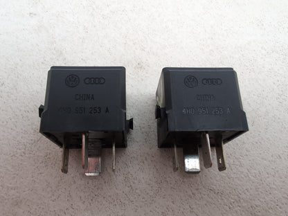 Audi Skoda Seat Vw Multi Use Relay 4 Pin 645 Set Of 2 4h0951253a - photo 4