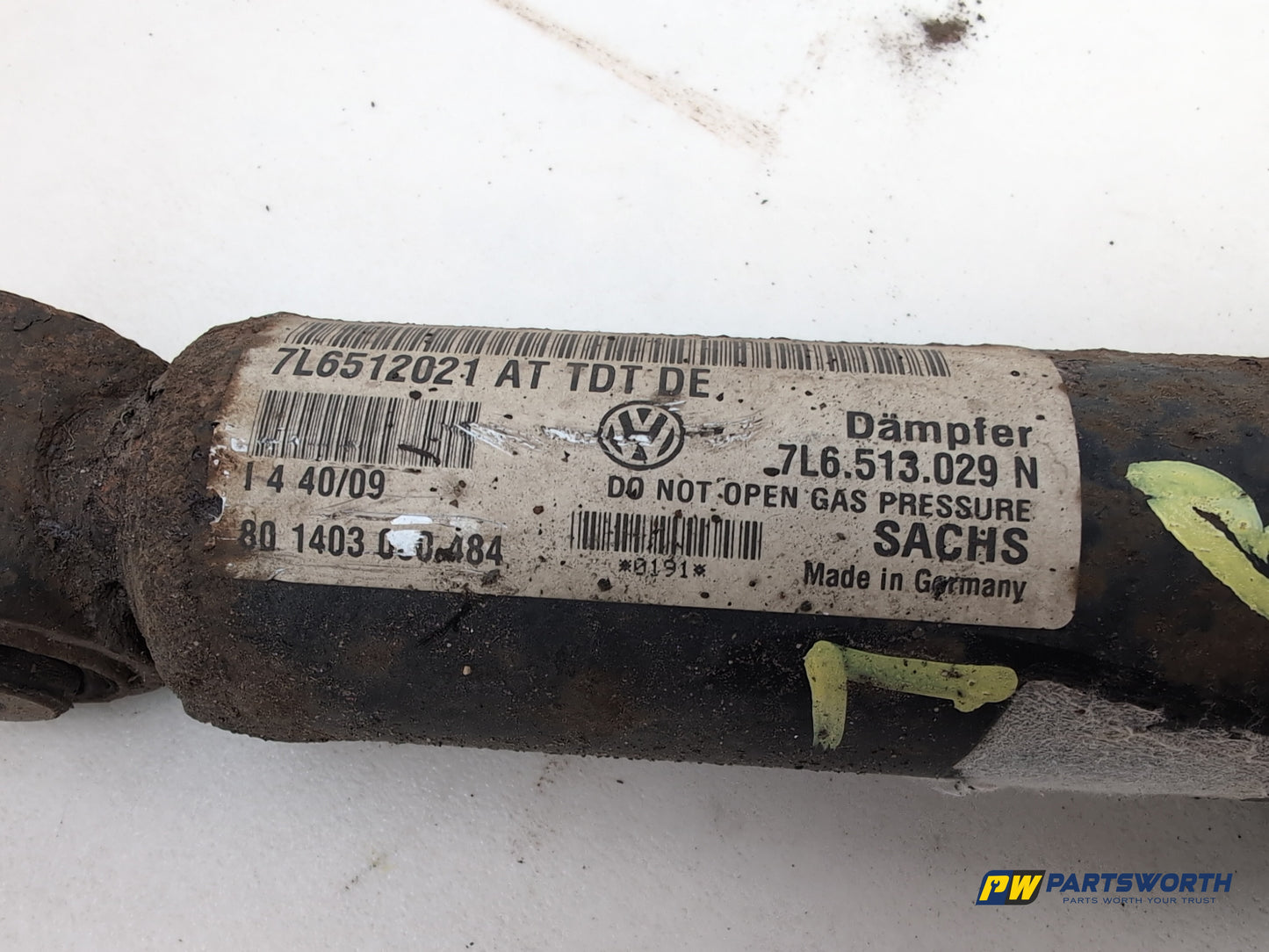 Volkswagen Touareg Altitude V6 Shock Absorber Rera Lh Passenger Side 2007-2010 - photo 4