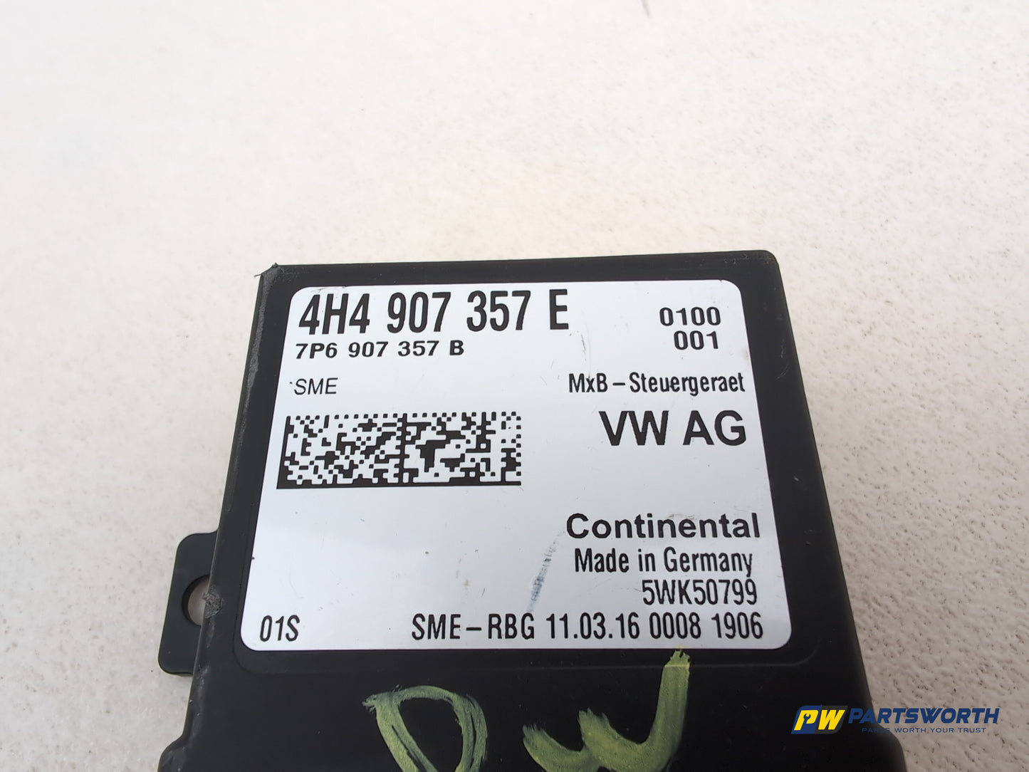 Audi A6 S Line Black Ed Tdi Quat Sa Headlight Control Module Ecu 4h4907357e - photo 4