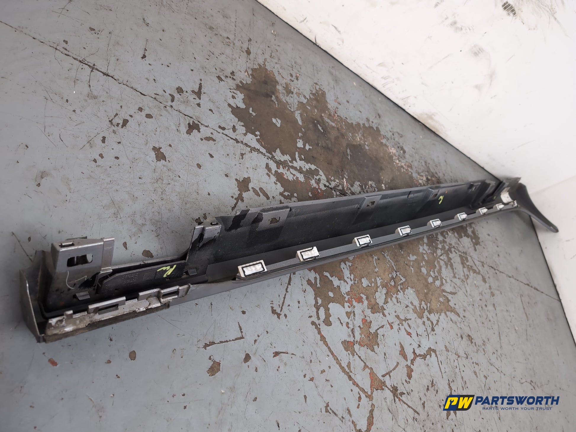 Audi A6 S Line Side Skirt Lh Passenger Side Grey Lx7p 4g0853859 2014-2018 - photo 4