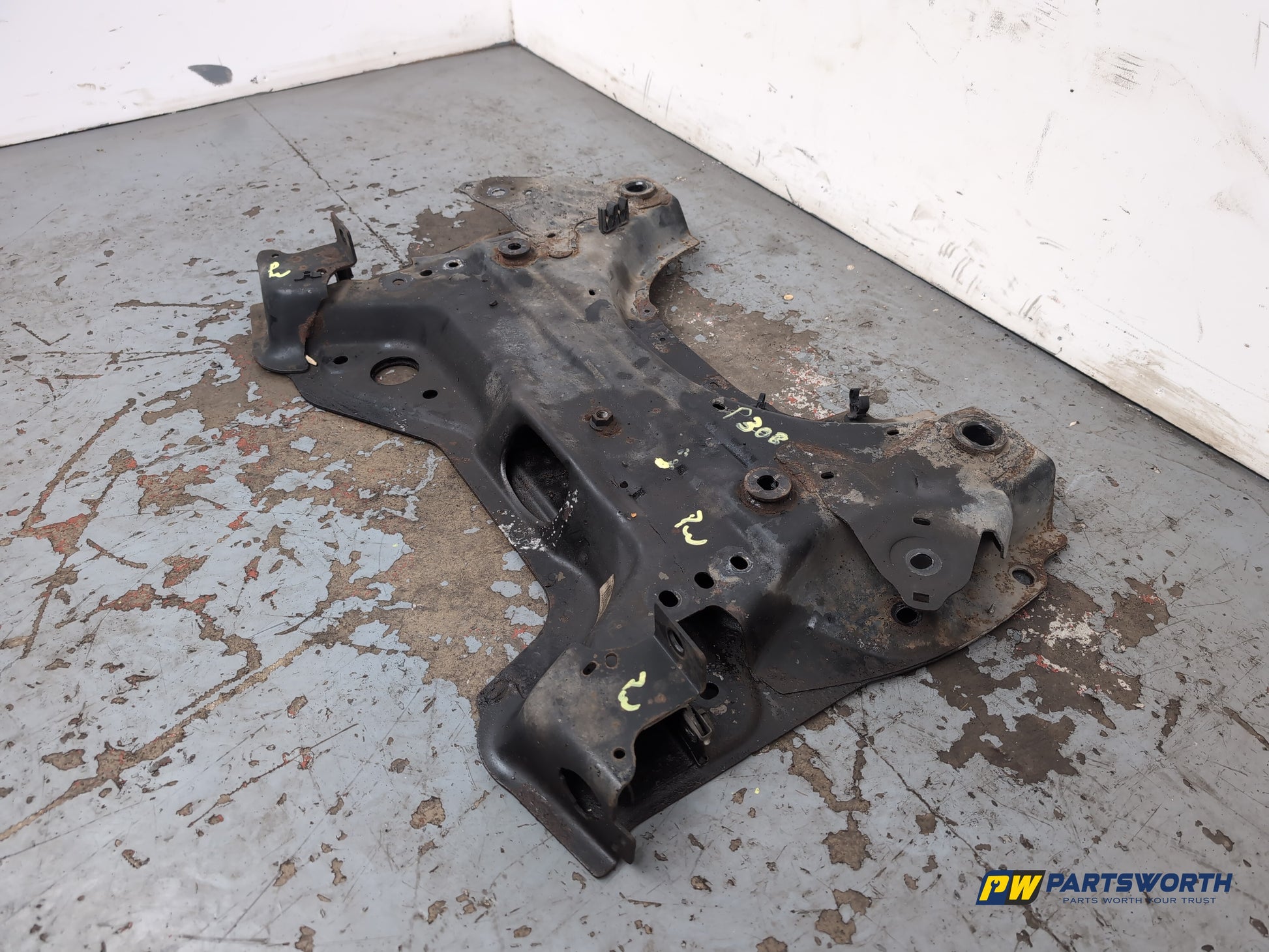 Peugeot 308 Allure Blue Hdi 1.6l Diesel Subframe Front 2013-2021 - photo 4