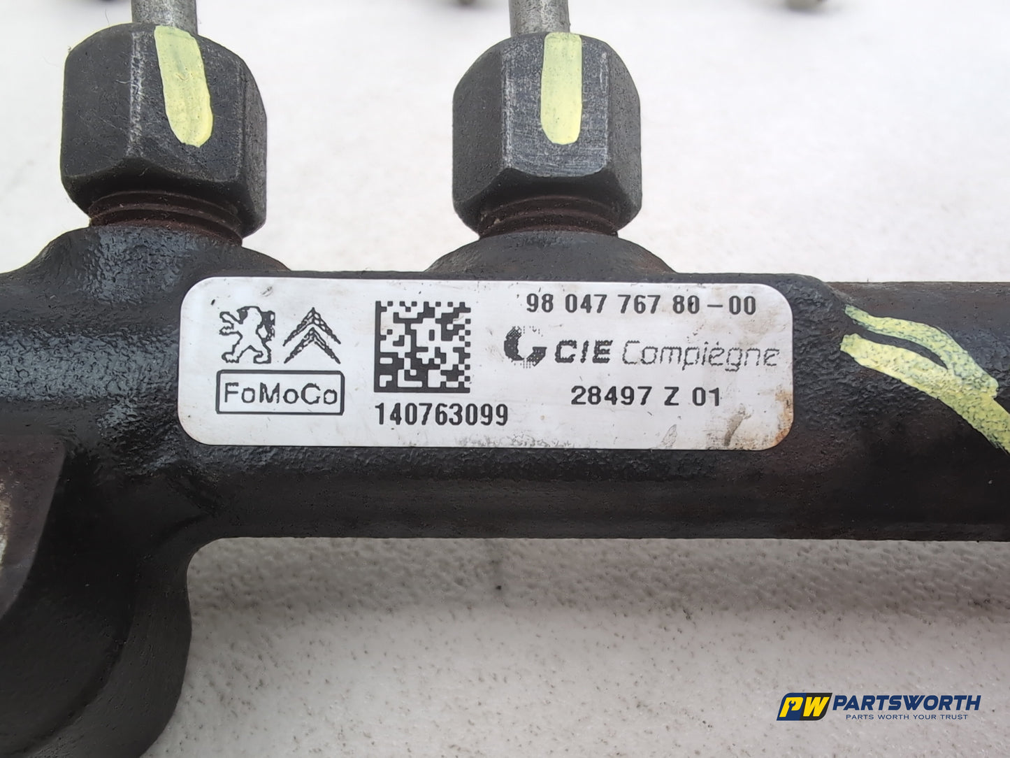 Peugeot 308 Allure Blue Hdi 2.0l Diesel Fuel Rail 9804776780 2013-2021 - photo 10