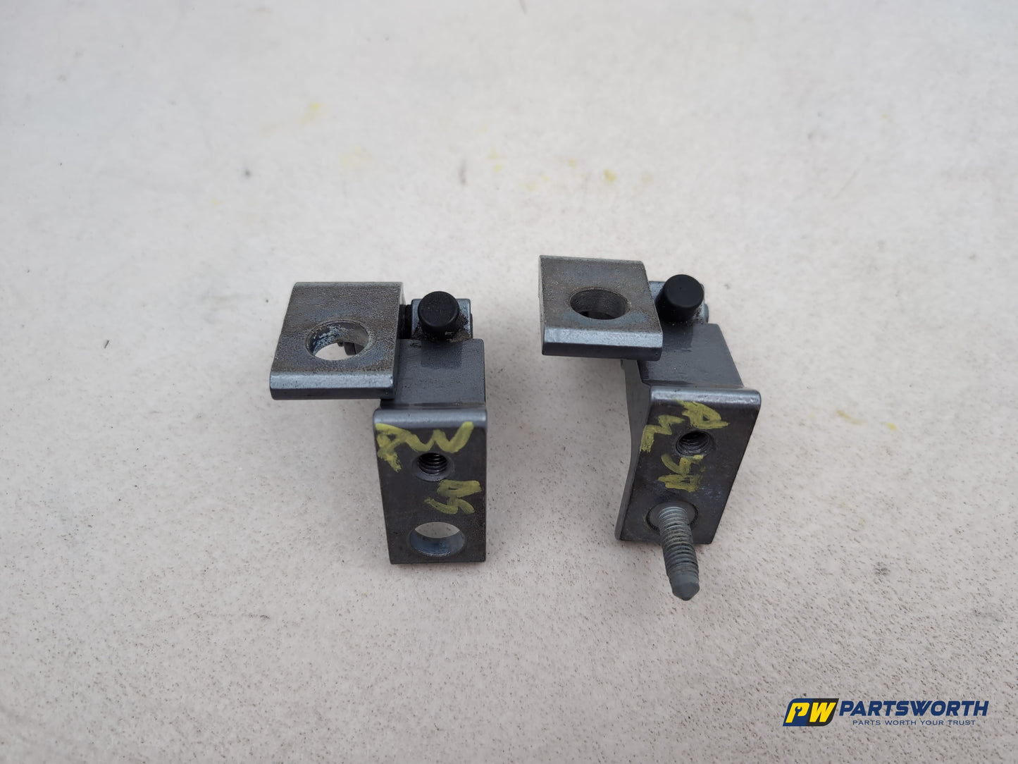 Audi A6 S Line Black Ed Rear Driver Side Door Hinge Pair 4g0831402c 2011-2018 - photo 4