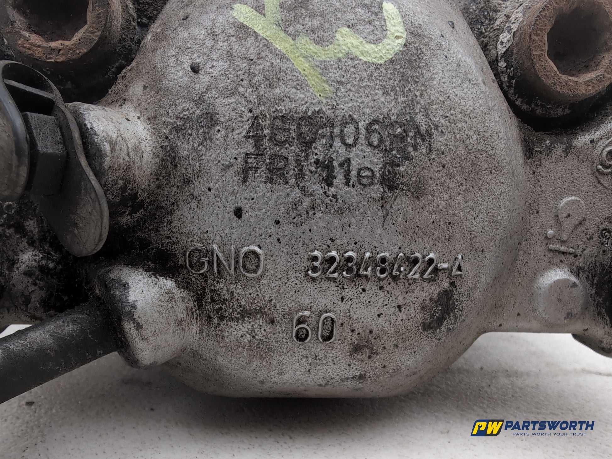 Audi A6 S Line Black Ed Tdi Brake Caliper Front Rh Driver Side 2011-2018 - photo 4