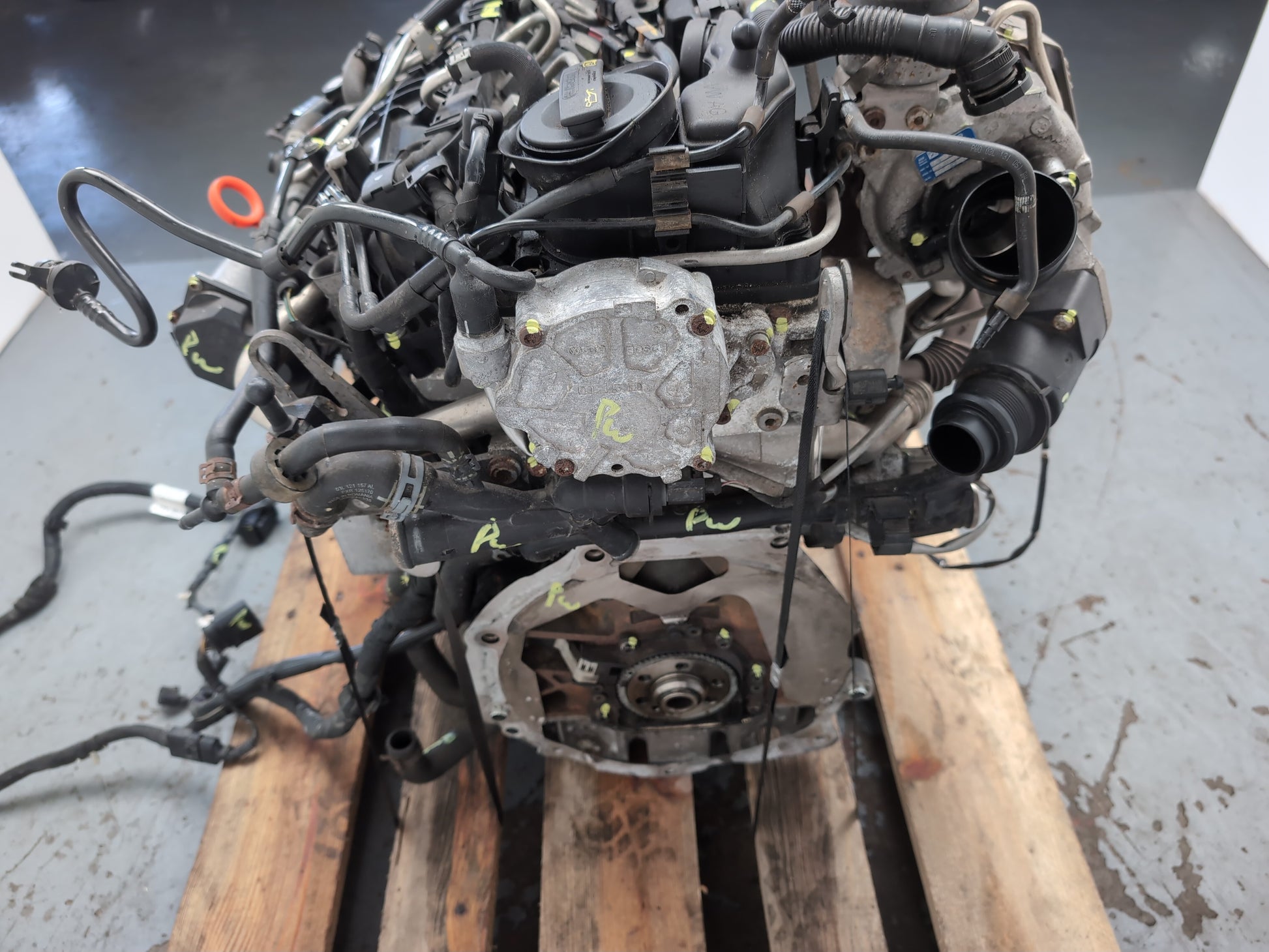 Vw Golf Passat Cc Tiguan 2.0l Diesel Manual Engine Cffb 128200 Miles 2009-2015 - photo 10
