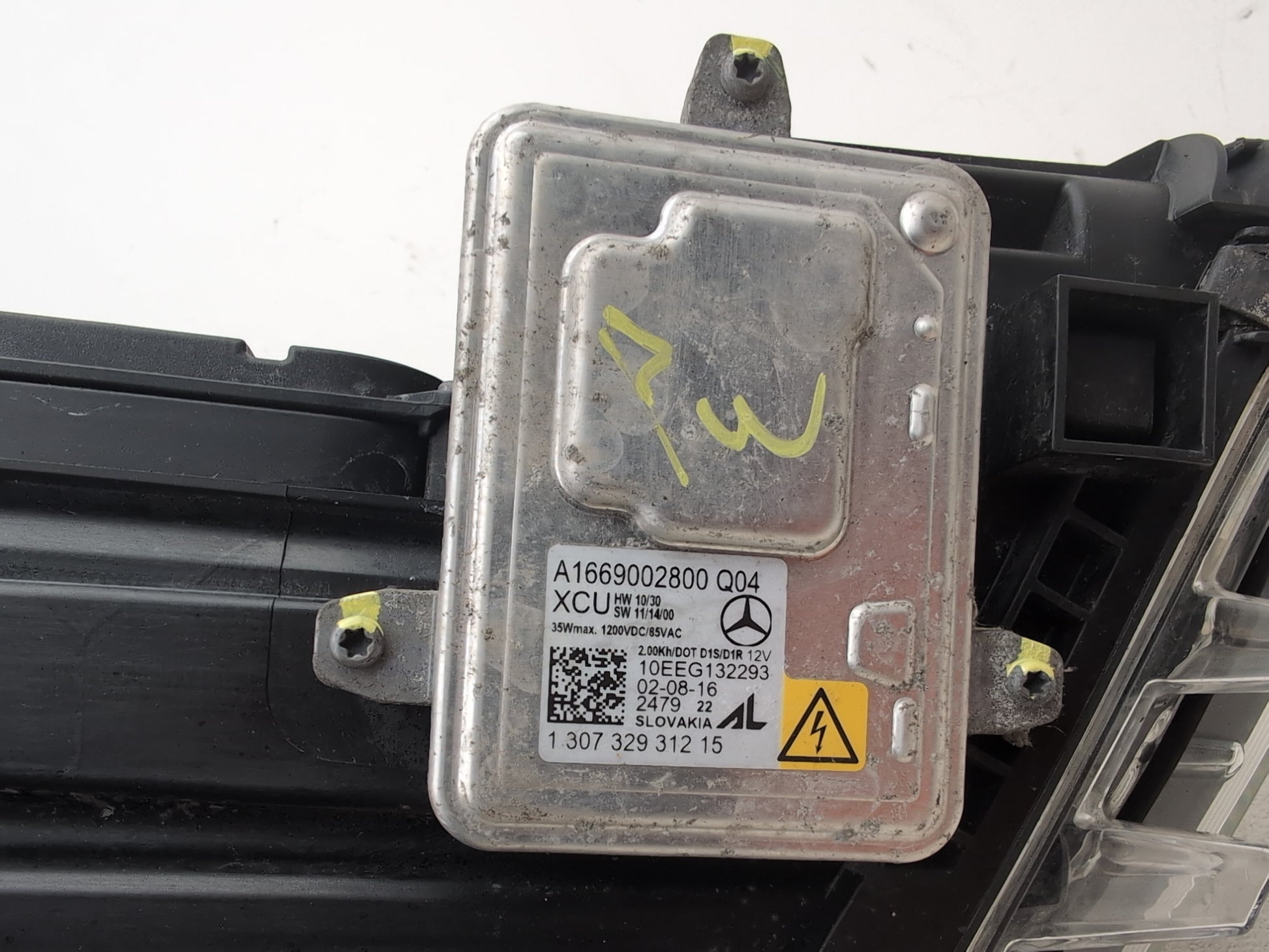 Mercedes-Benz B180 B-Class W246 Xenon Headlamp Lh Passenger Side A2468200339 - photo 10