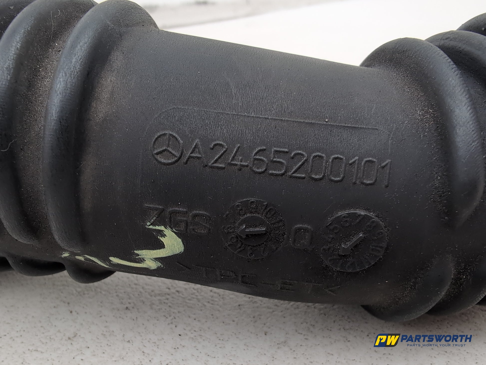 Mercedes-Benz B180 Bb-Class W246 1.8l Diesel Intercooler Boost Hose Pipe - photo 4