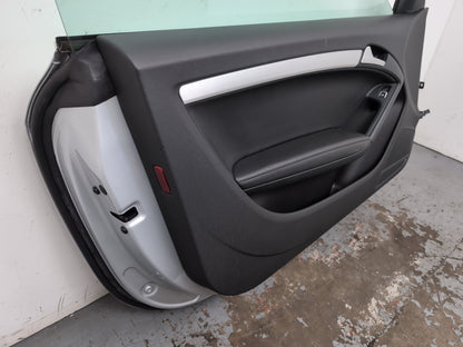 Audi A5 S Line Tdi Coupe Door Front Lh Passenger Side Ice Silver Lx7w 2007-2016 - photo 7