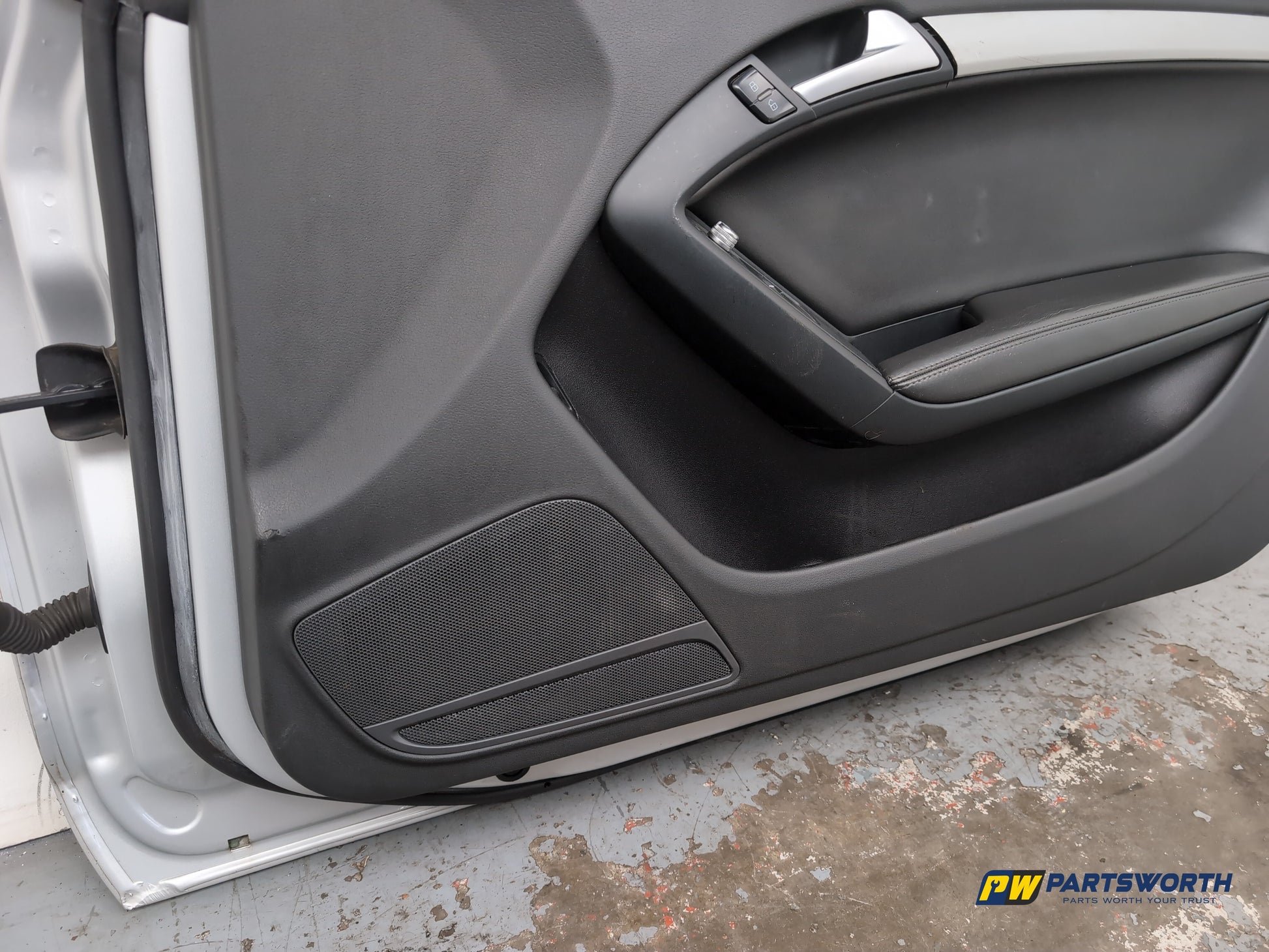 Audi A5 S Line Tdi Coupe Door Front Lh Passenger Side Ice Silver Lx7w 2007-2016 - photo 10