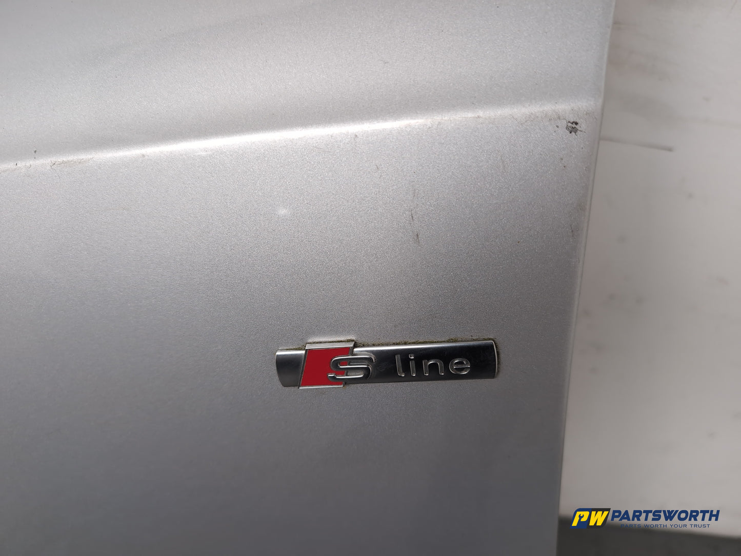 Audi A5 S Line Tdi Coupe Wing Front Lh Passenger Side Ice Silver Lx7w 2011-2016 - photo 4
