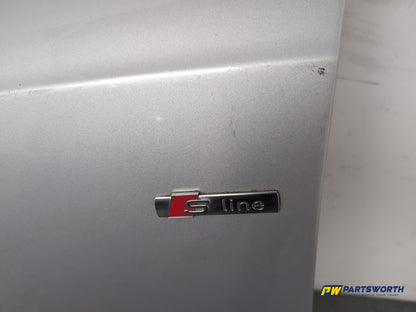 Audi A5 S Line Tdi Coupe Wing Front Lh Passenger Side Ice Silver Lx7w 2011-2016 - photo 4