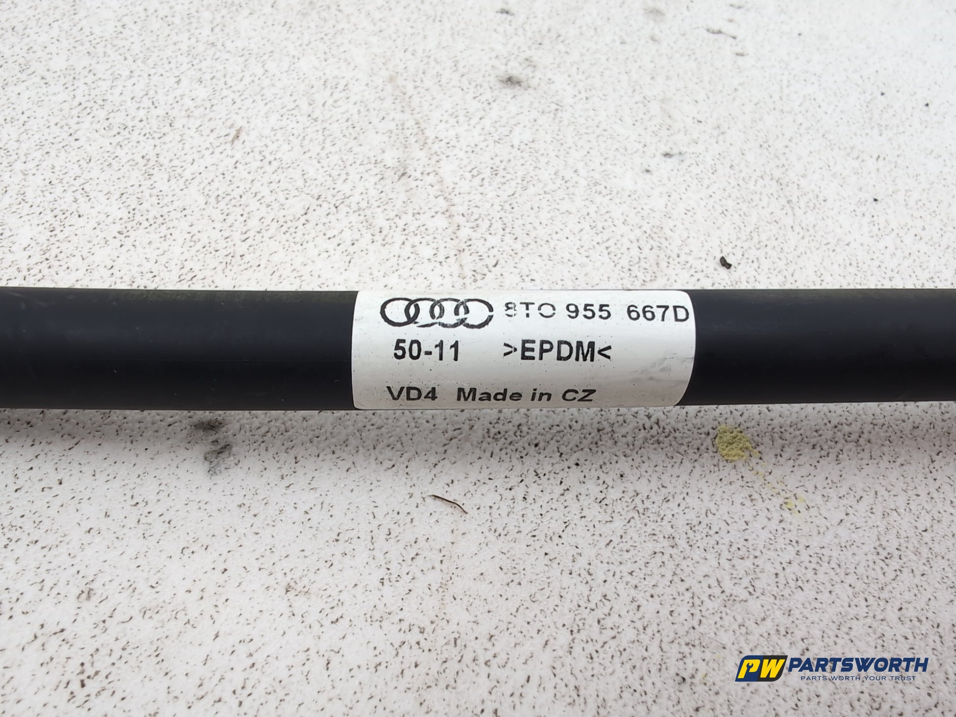 Audi A5 S Line Tdi Front Bumper Headlight Washer Nozzle Line Pipe 8t0955667d - photo 4