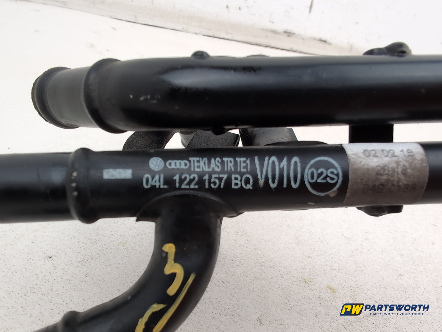 Audi A6 S Line Black Ed Tdi 2.0l Diesel Coolant Pipe Hose 04l122157bq 2011-2018 - photo 4