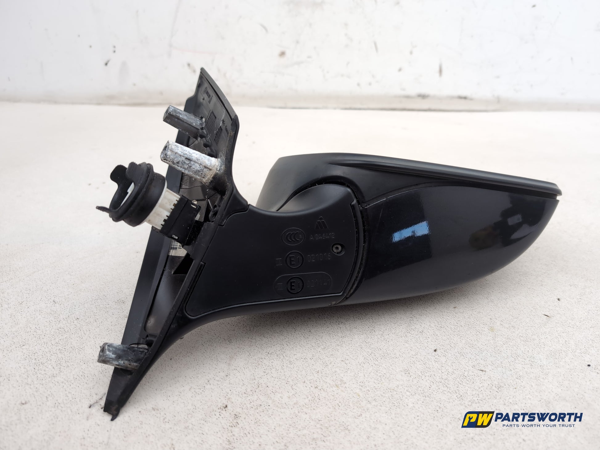 Bmw 5 Series 520d F10 Door Mirror Rh Driver Side Dark Graphite B90 2010-2013 - photo 4