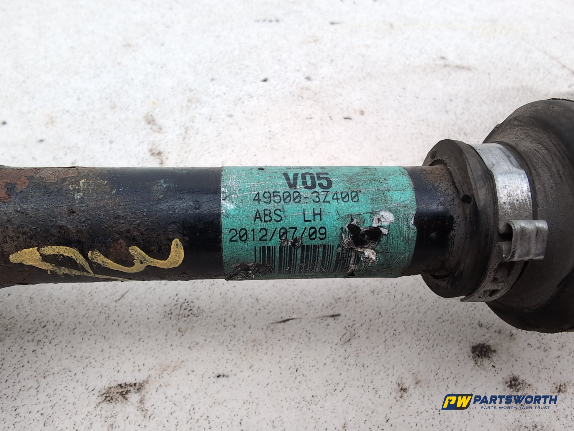 Hyundai I40 Style Driveshaft Front Lh Passenger Side 495003z400 2011-2019 - photo 4