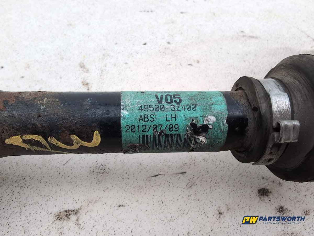 Driveshaft Front LH 4