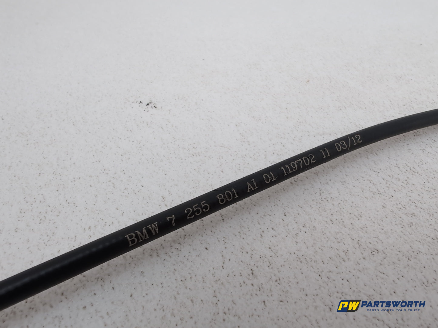 Bmw 5 Series 520d Se Auto F10 Bonnet Release Cable 7255801 2010-2017 - photo 4