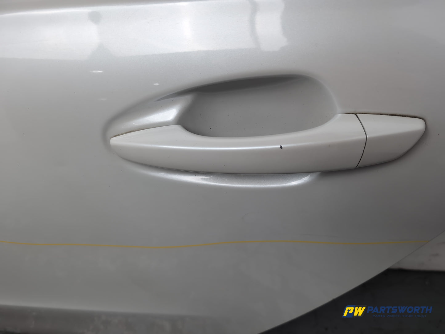 Peugeot 508 Estate Door Rear Lh Passenger Side White Pearl Kwed 2011-2018 - photo 4
