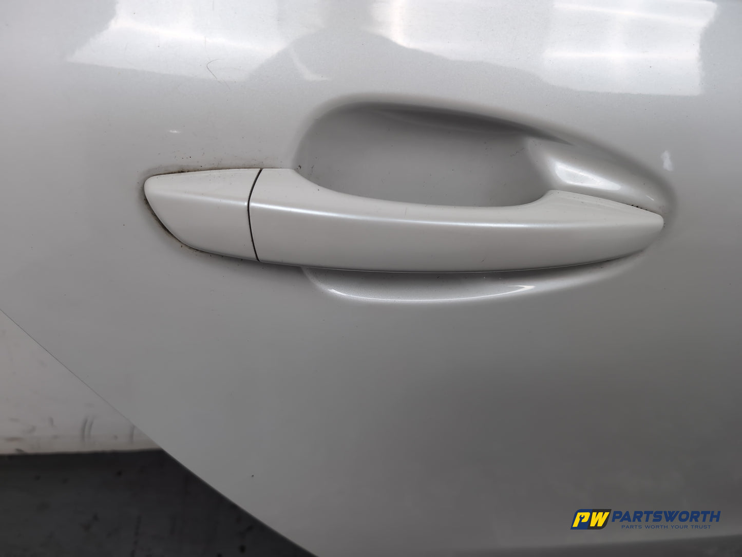 Peugeot 508 Estate Door Rear Rh Driver Side White Pearl Kwed 2011-2018 - photo 4