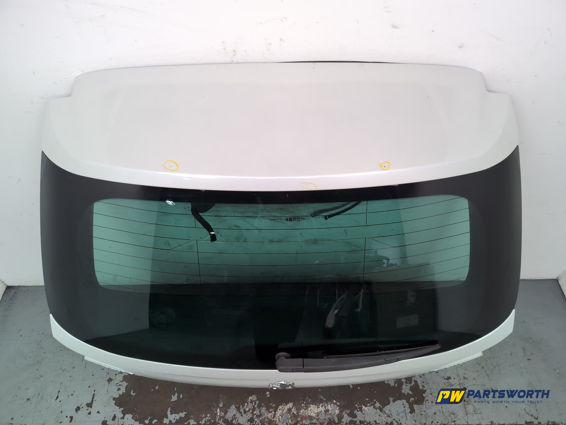 Peugeot 508 Active Estate W23 Boot Lid White Pearl Kwed 2011-2018 - photo 4