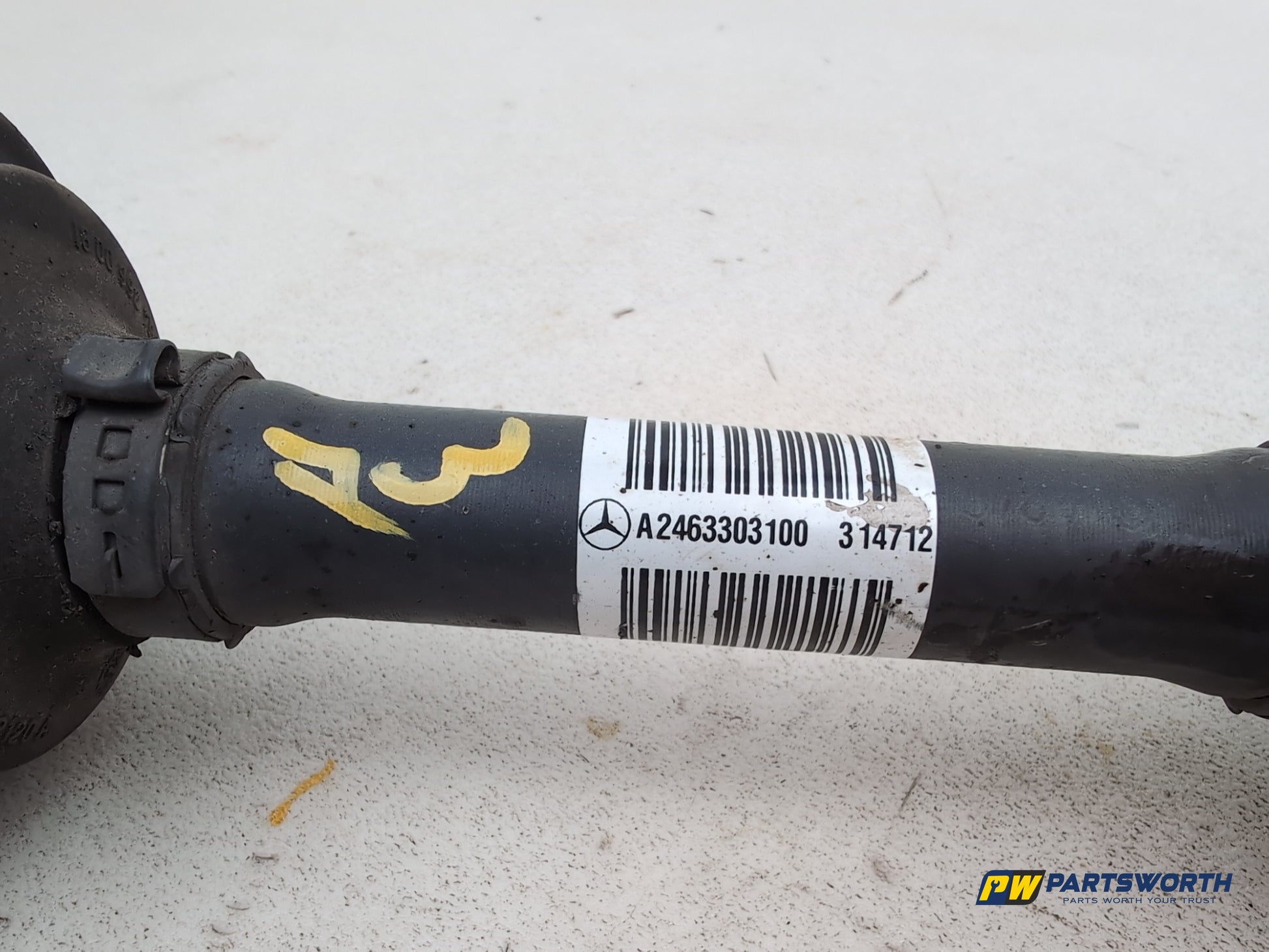 Driveshaft Front LH 4