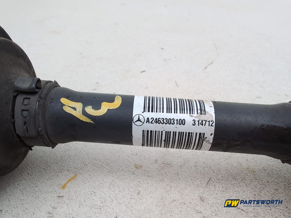 Driveshaft Front LH 4