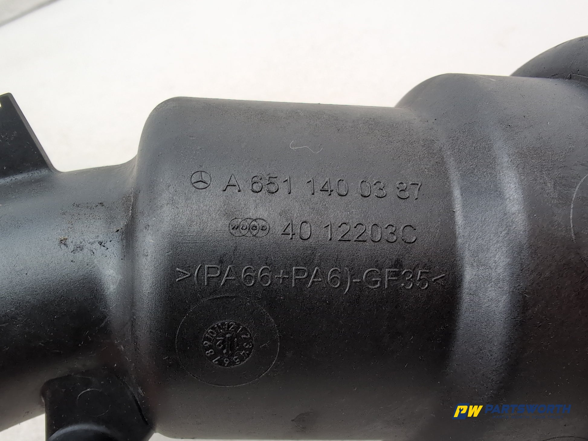 Mercedes-Benz B180 B-Class W246 1.8l Diesel Air Intake Turbo Pipe A6511400387 - photo 4