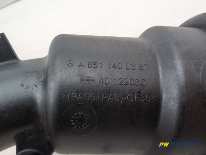 Mercedes-Benz B180 B-Class W246 1.8l Diesel Air Intake Turbo Pipe A6511400387 - photo 4