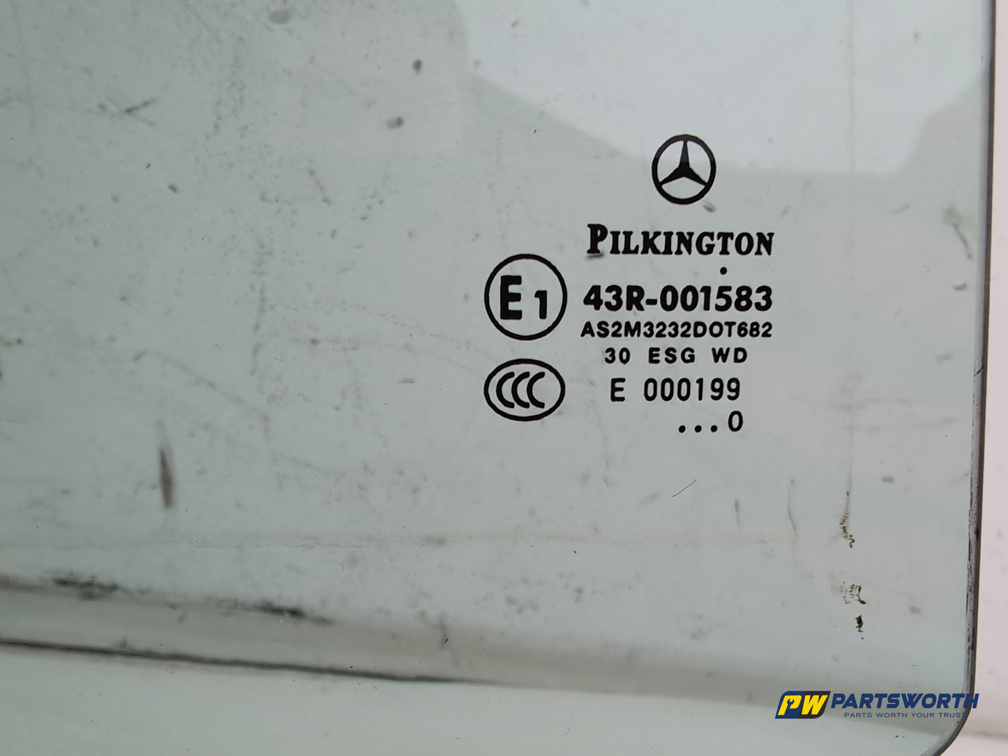 Door Glass Rear RH 4